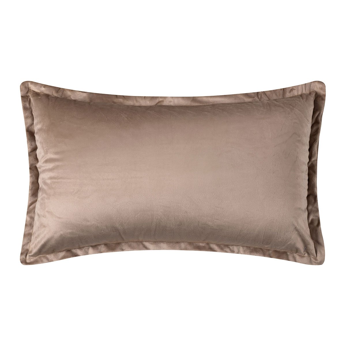 Διακοσμητική Μαξιλαροθήκη Βελουτέ (35x60) Silk Fashion A804 Μπεζ