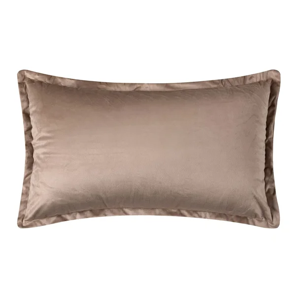 Διακοσμητική Μαξιλαροθήκη Βελουτέ (35x60) Silk Fashion A804 Μπεζ