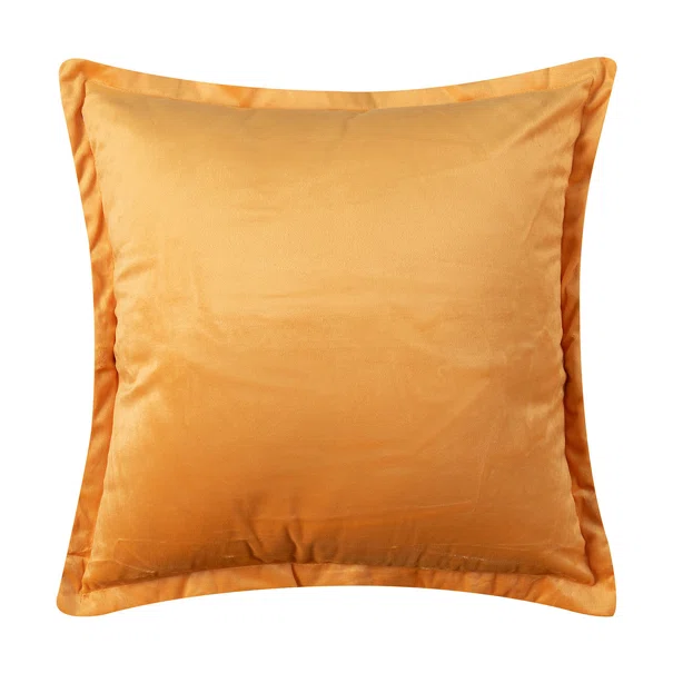 Διακοσμητική Μαξιλαροθήκη Βελουτέ (45x45) Silk Fashion A804 Κροκί