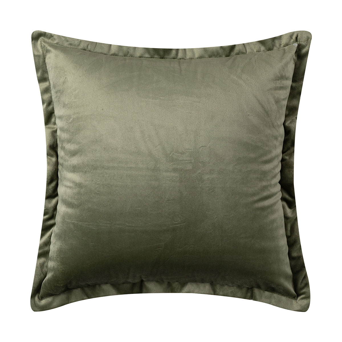 Διακοσμητική Μαξιλαροθήκη Βελουτέ (45x45) Silk Fashion A804 Λαδί