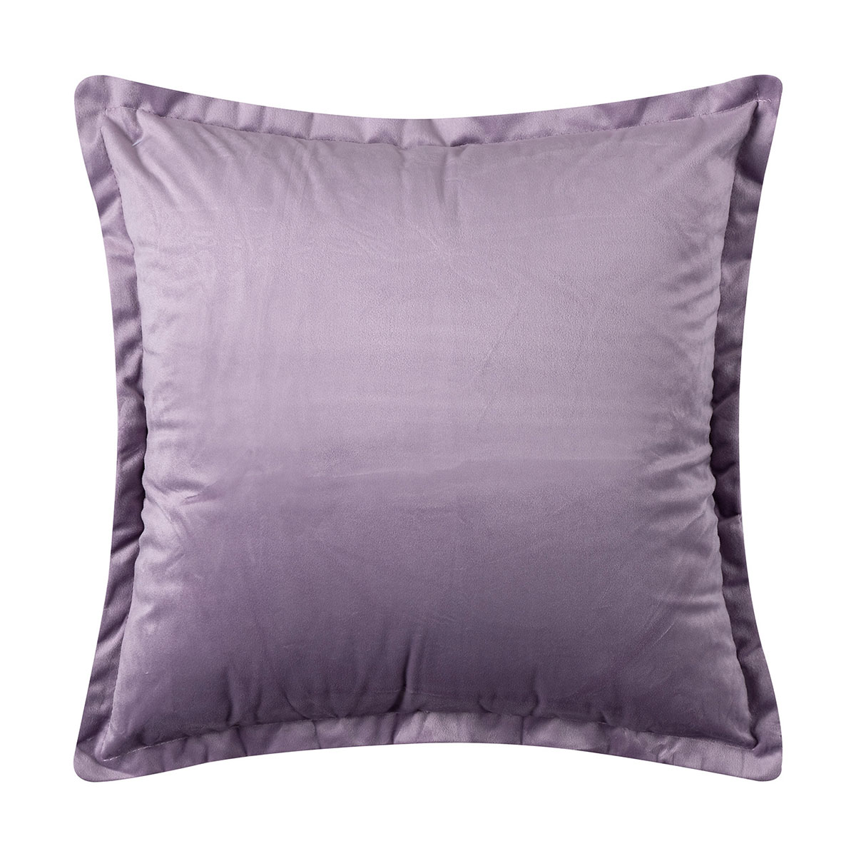 Διακοσμητική Μαξιλαροθήκη Βελουτέ (45x45) Silk Fashion A804 Λιλά