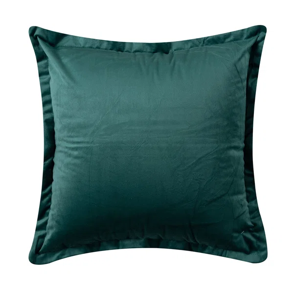Διακοσμητική Μαξιλαροθήκη Βελουτέ (45x45) Silk Fashion A804 Πράσινο