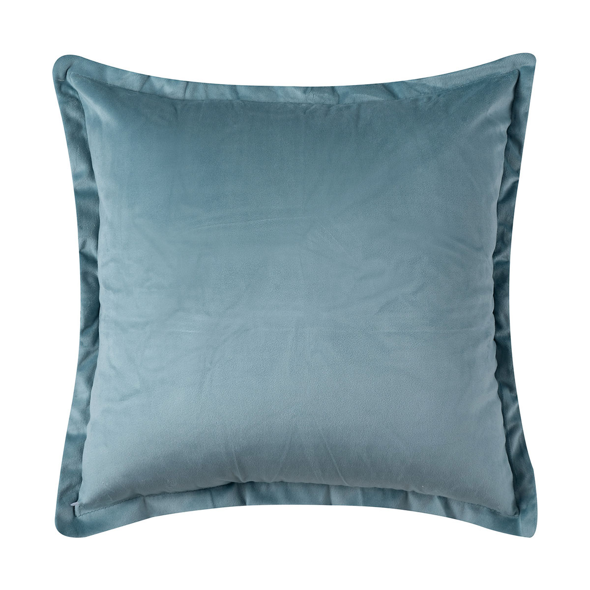 Διακοσμητική Μαξιλαροθήκη Βελουτέ (45x45) Silk Fashion A804 Σιέλ