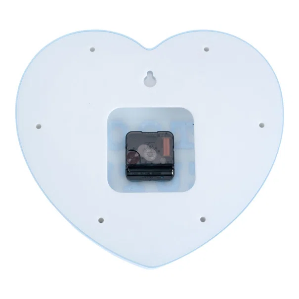 Ρολόι Τοίχου (27x6x30) Karlsson Heart Candy Soft Blue