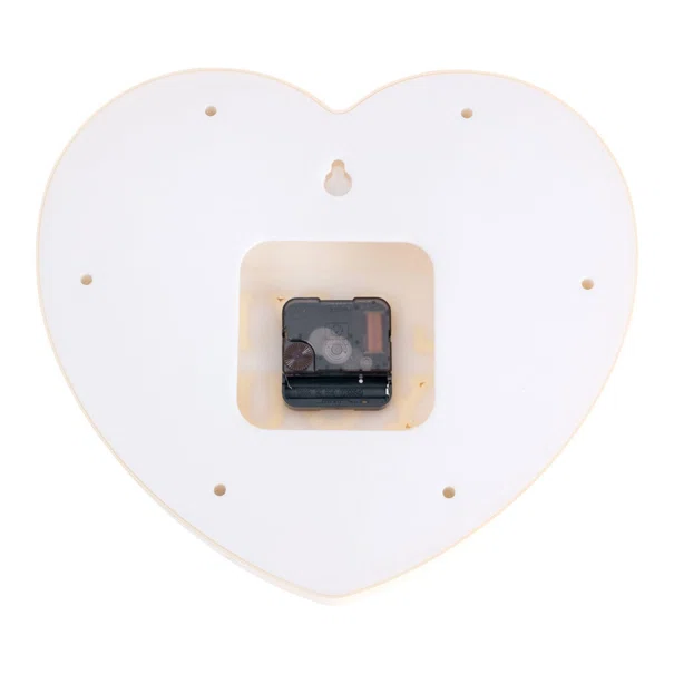 Ρολόι Τοίχου (27x6x30) Karlsson Heart Candy Soft Yellow