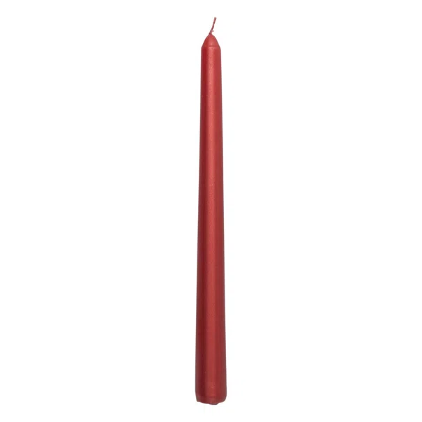 Κεριά Για Κηροπήγιο 25εκ. (Σετ 4τμχ) A-S Satin Red 199309