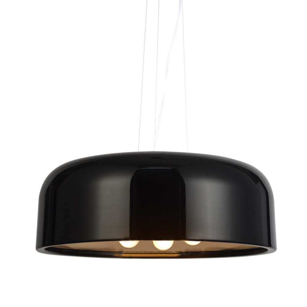 Φωτιστικό Οροφής Τρίφωτο Aca Salon OD5390MB Black