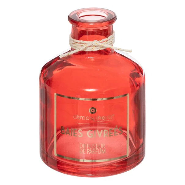 Χριστουγεννιάτικο Αρωματικό Χώρου 100ml Με Στικς A-S Holly Glass 199126