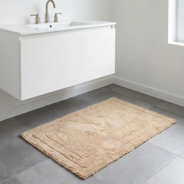 Πατάκι Μπάνιου (60x120) Ravelia Cadre Beige