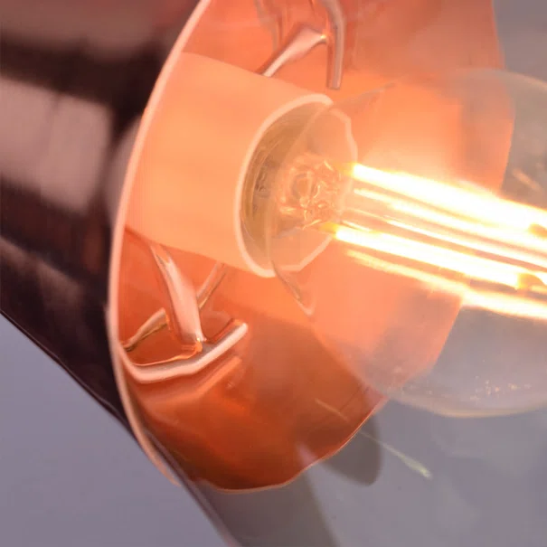 Φωτιστικό Οροφής Τρίφωτο Aca Atena OD53423SCP Copper