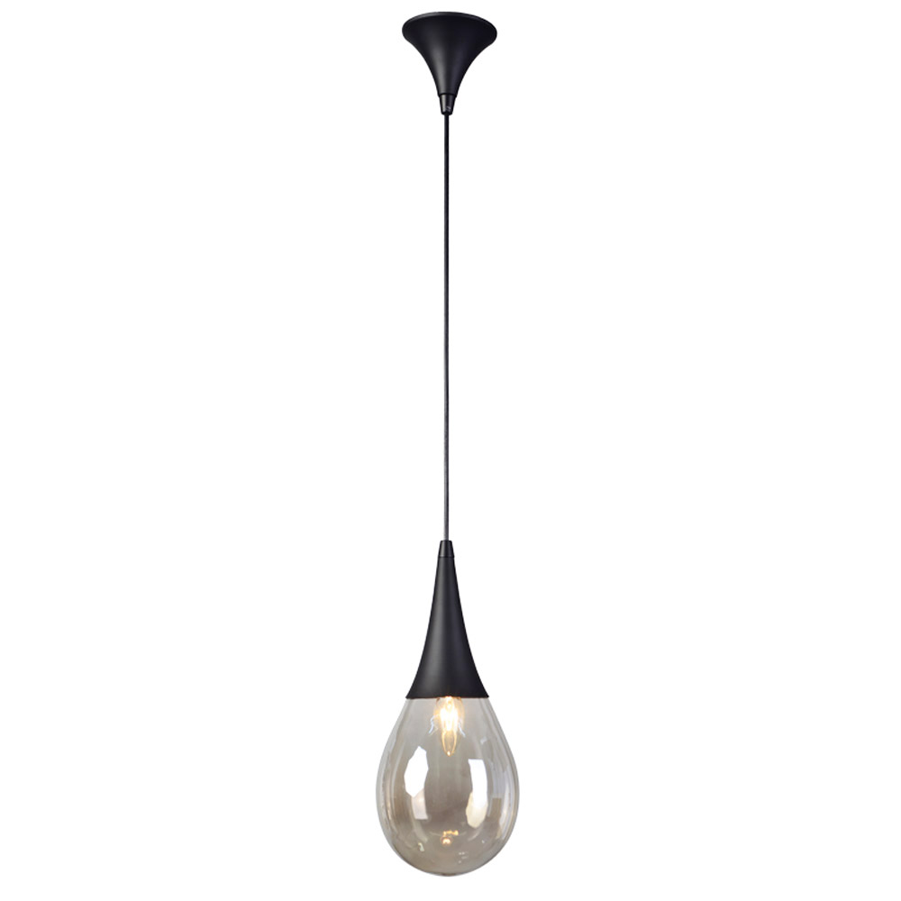 Φωτιστικό Οροφής Μονόφωτο Aca Atena OD53421BK Black Matt