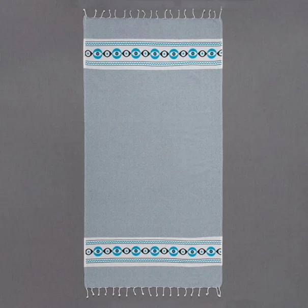 Παρεό (90x180) Silk Fashion nkp707 Γκρι