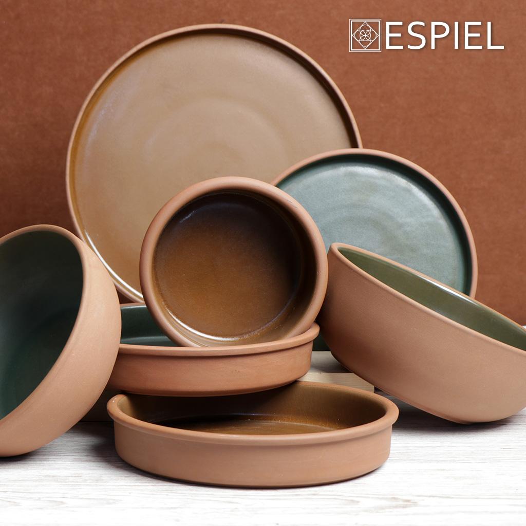 Μπολ (Φ21X8) Espiel Aida Green Hev102K6 Outlet Κουζίνα Είδη Σερβιρίσματος Spitishop