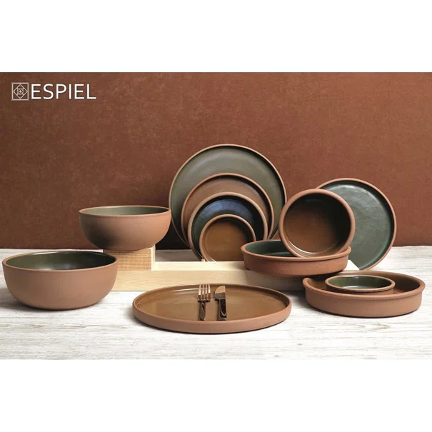 Μπολ (Φ17.5x4) Espiel Aida Green HEV104K12