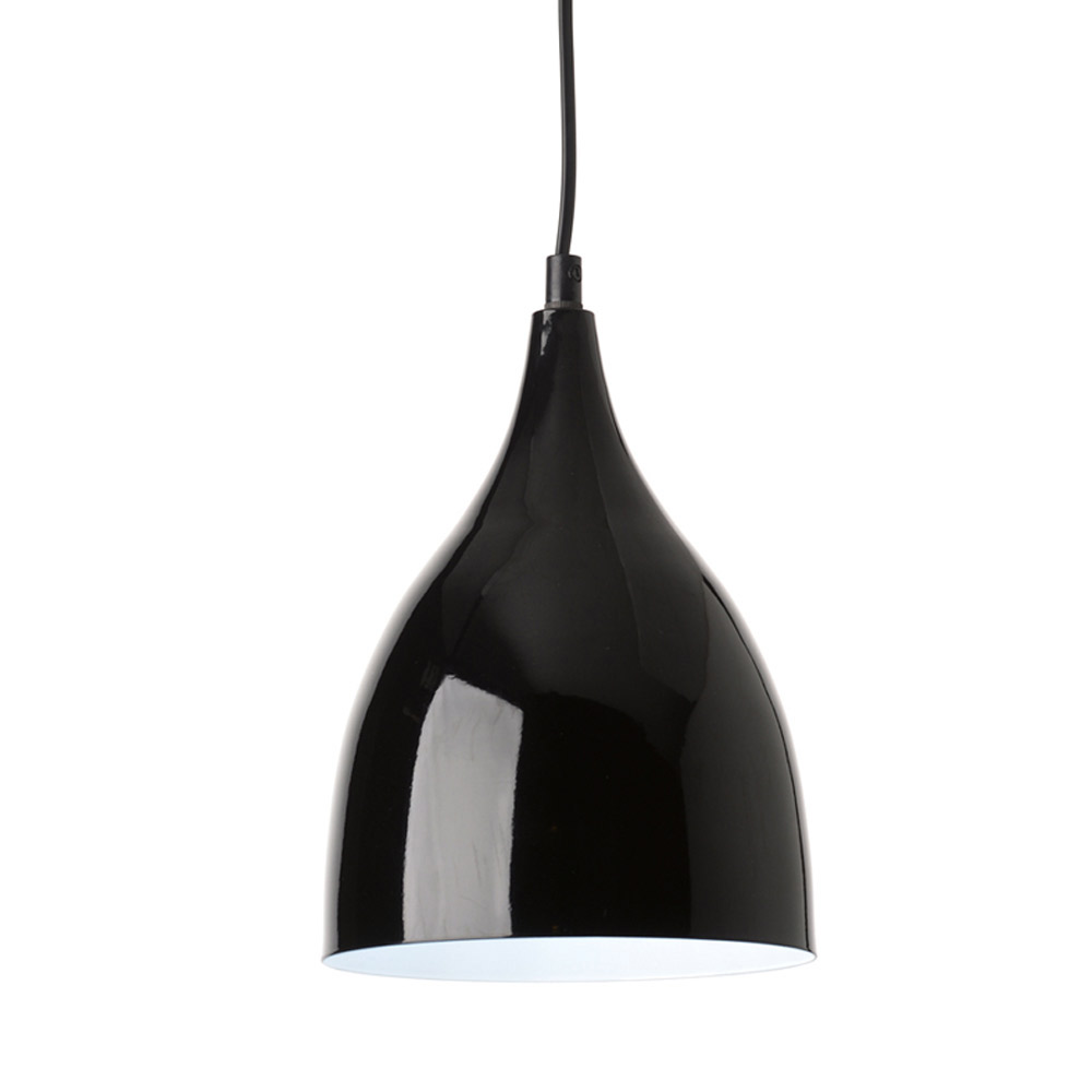 Φωτιστικό Οροφής Μονόφωτο Aca Roxanne KS174317BK Black
