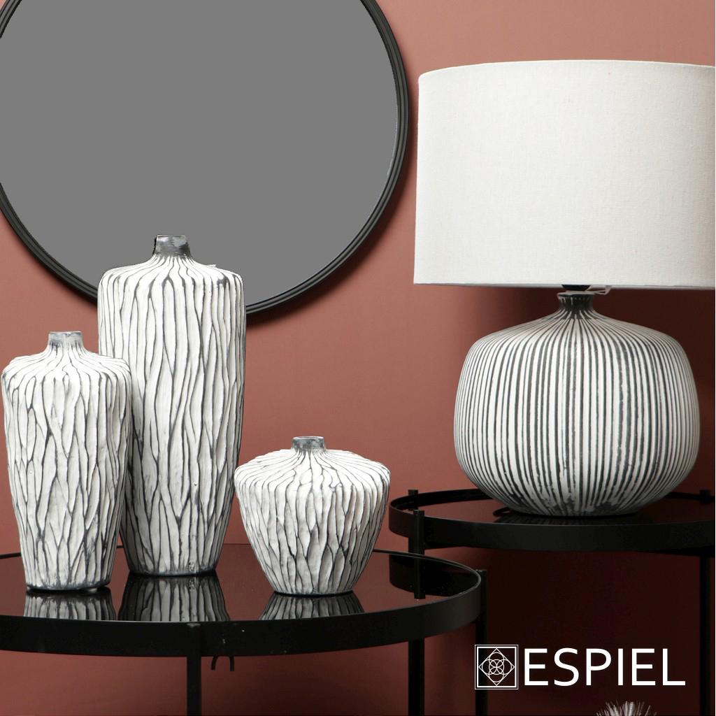 Διακοσμητικό Βάζο (Φ15 5X35 5) Espiel Tas239 Διακόσμηση Διακοσμητικά Βάζα & Μπουκάλια Δαπέδου Spitishop