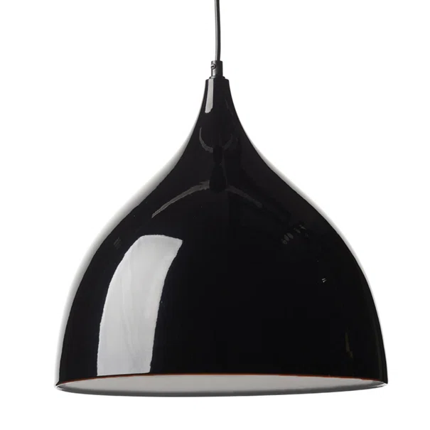 Φωτιστικό Οροφής Μονόφωτο Aca Roxanne KS174335BK Black