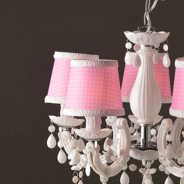 Πολυέλαιος Οροφής Aca Macaron SF35045P White/Pink