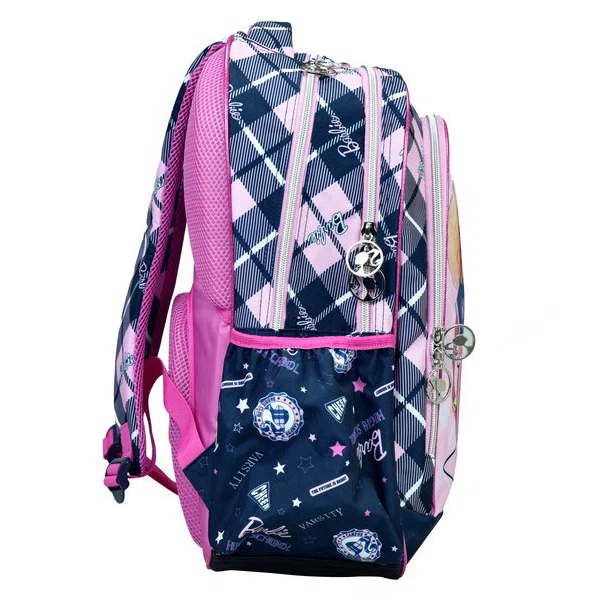 Σχολική Τσάντα Δημοτικού (35x20x46) Gim Barbie Varsity