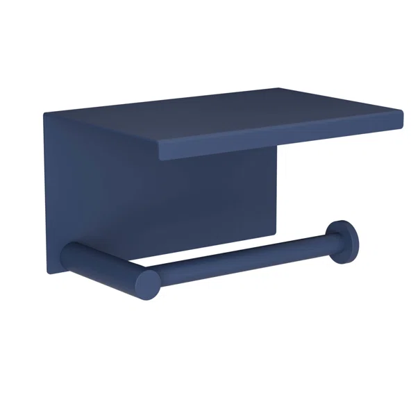 Χαρτοθήκη Με Ράφι Pam & Co 108-203 Matt Navy Blue