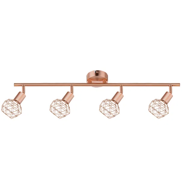 Σποτ Πολύφωτο Aca Aladdin MC15614C Copper