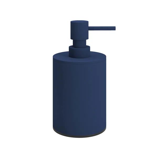 Dispenser Μπάνιου 350ml (Φ8x15) Pam & Co 90-203 Matt Navy Blue