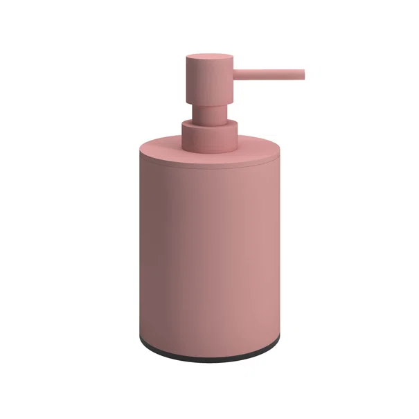 Dispenser Μπάνιου 350ml (Φ8x15) Pam & Co 90-303 Matt Pink