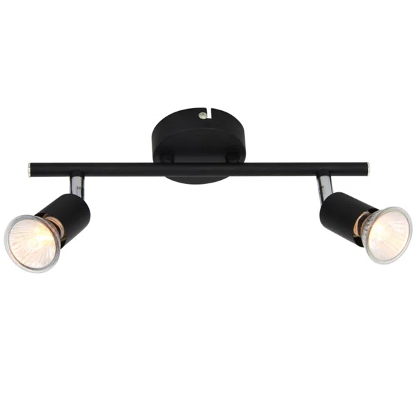 Σποτ Δίφωτο Aca Trinity MC634BK2 Black Matt
