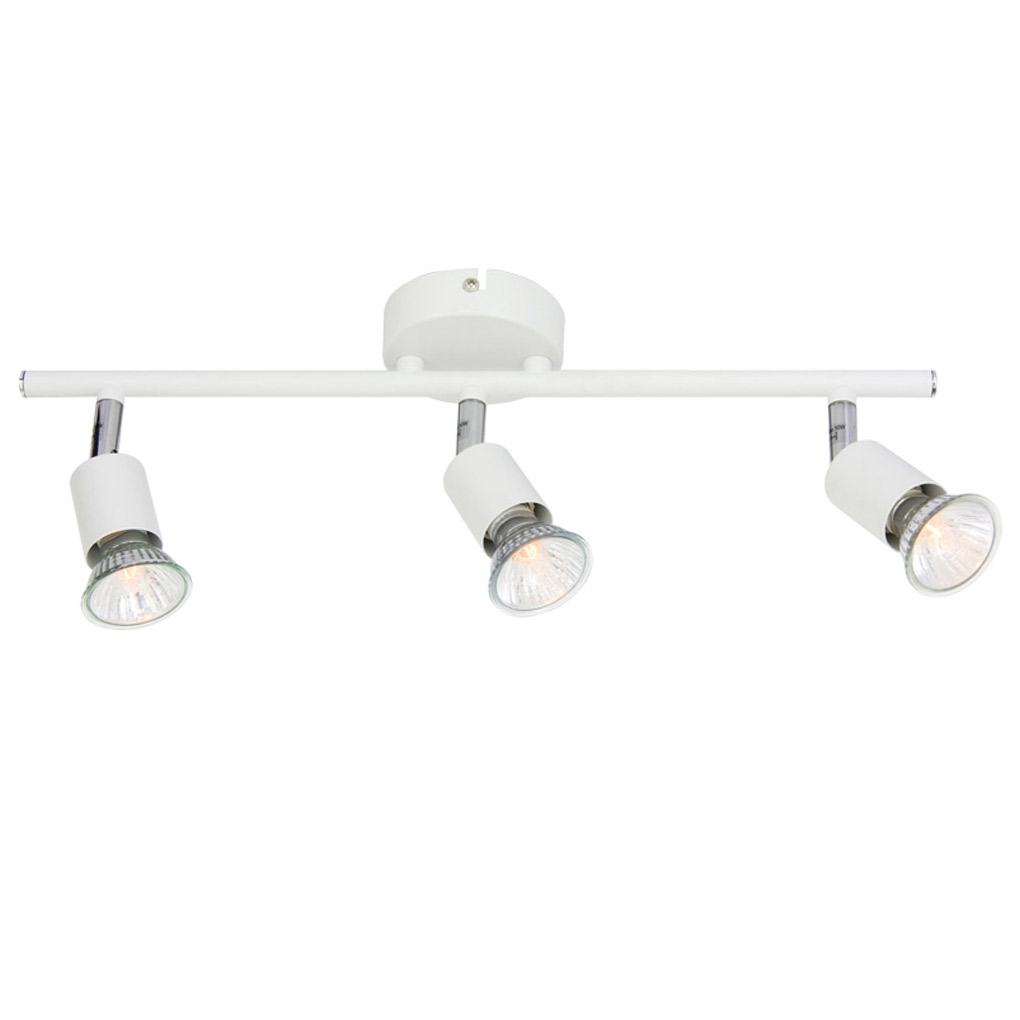 Σποτ Τρίφωτο Aca Trinity MC634WH3 White Matt