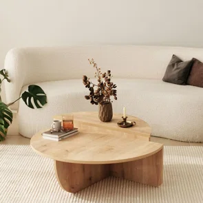 Τραπέζια Σαλονιού (Σετ 2τμχ) A-G Podium 552NOS2270 Oak