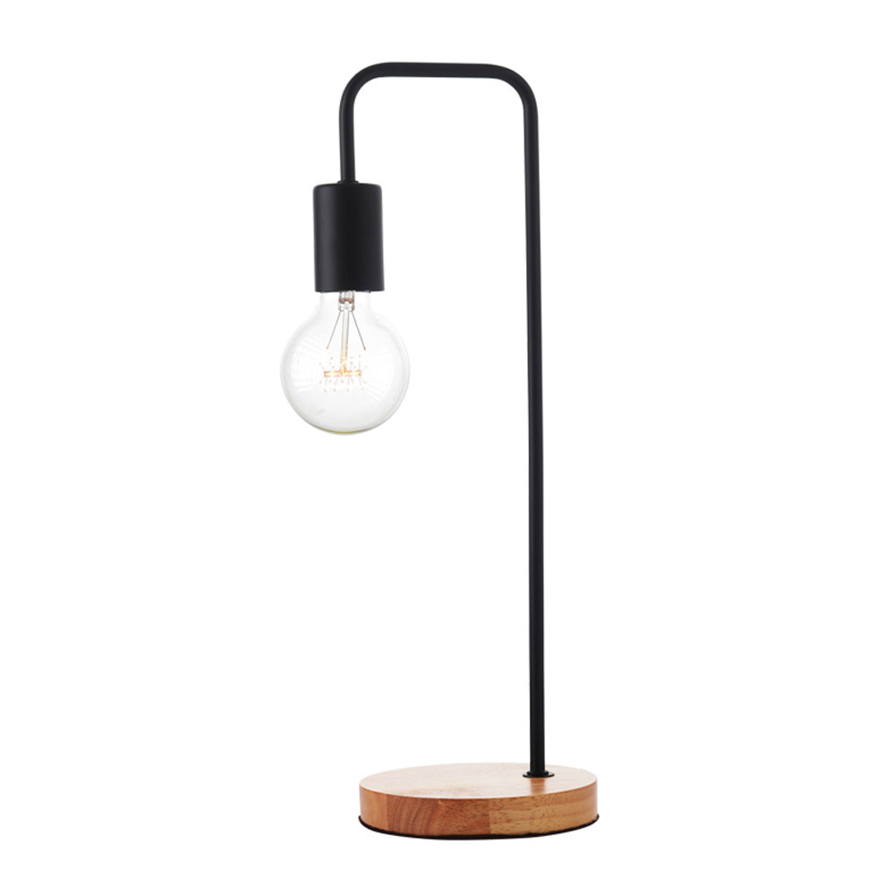 Πορτατίφ Aca Naxos KS1755BWD Black Matt/Wood