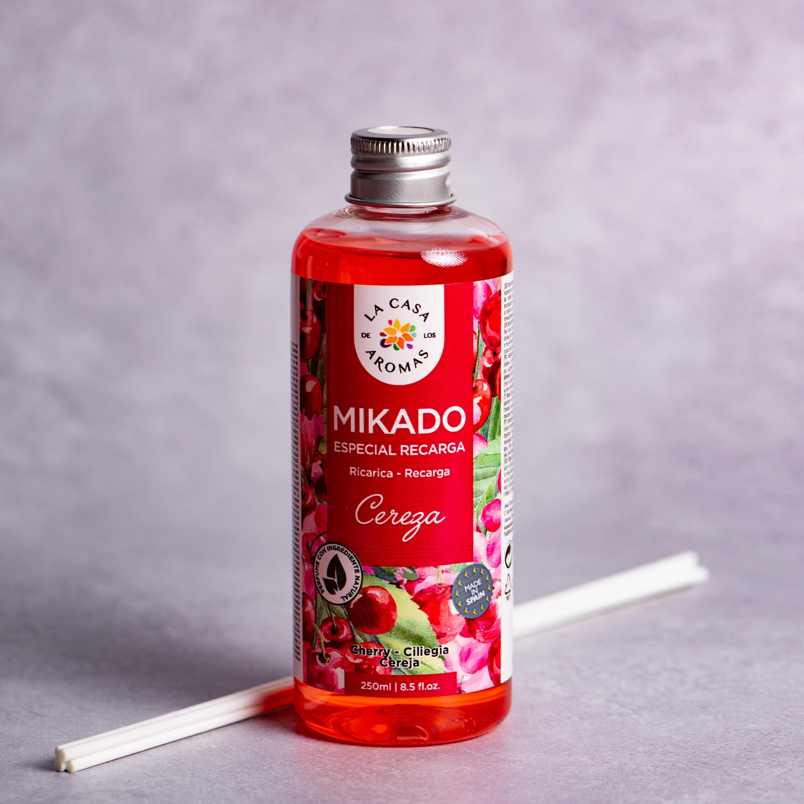 Αρωματικό Χώρου 250ml Με Στικς La Casa De Los Aromas 049102 Κεράσι