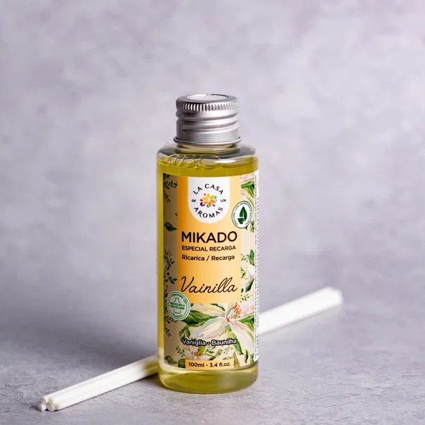 Αρωματικό Χώρου 100ml Με Στικς La Casa De Los Aromas 031060 Βανίλια