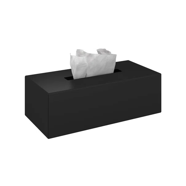 Θήκη Για Χαρτομάντηλα Pam & Co 120-403 Black Matte