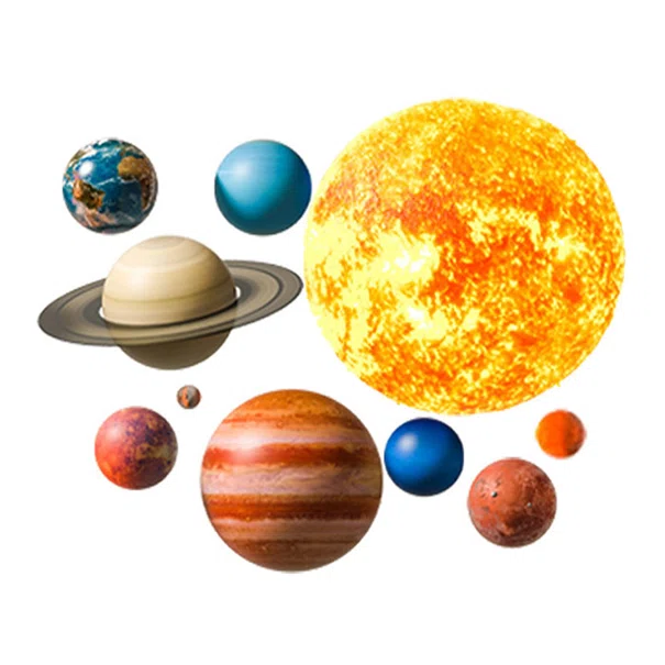 Παιδικά Αυτοκόλλητα Τοίχου Sipo Planets SIP-WS63039