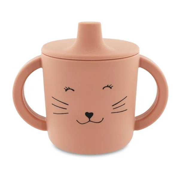 Ποτήρι Εκπαιδευτικό Σιλικόνης 207ml Trixie Mrs.Cat