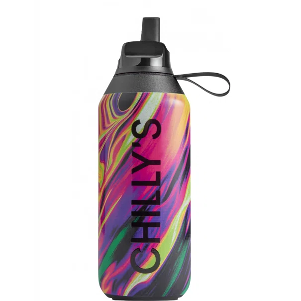 Μπουκάλι Θερμός 500ml Chilly's Series 2 Flip Cosmic Nebula