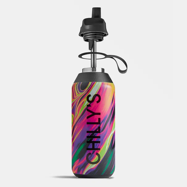 Μπουκάλι Θερμός 500ml Chilly's Series 2 Flip Cosmic Nebula