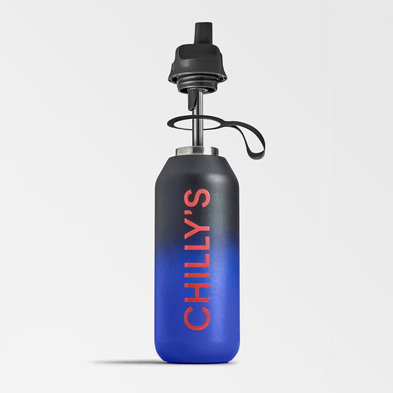 Μπουκάλι Θερμός 500Ml Chilly&Apos S Series 2 Flip Midnight Οργάνωση & Αποθήκευση Μπουκάλια Spitishop