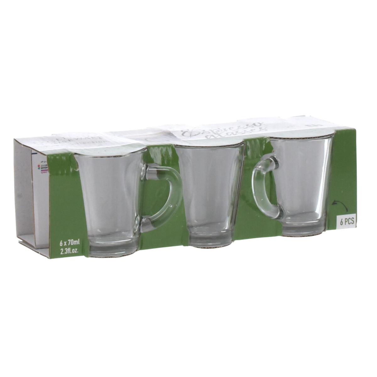 Φλυτζάνια Espresso 70ml (Σετ 6τμχ) K-M YE5000230
