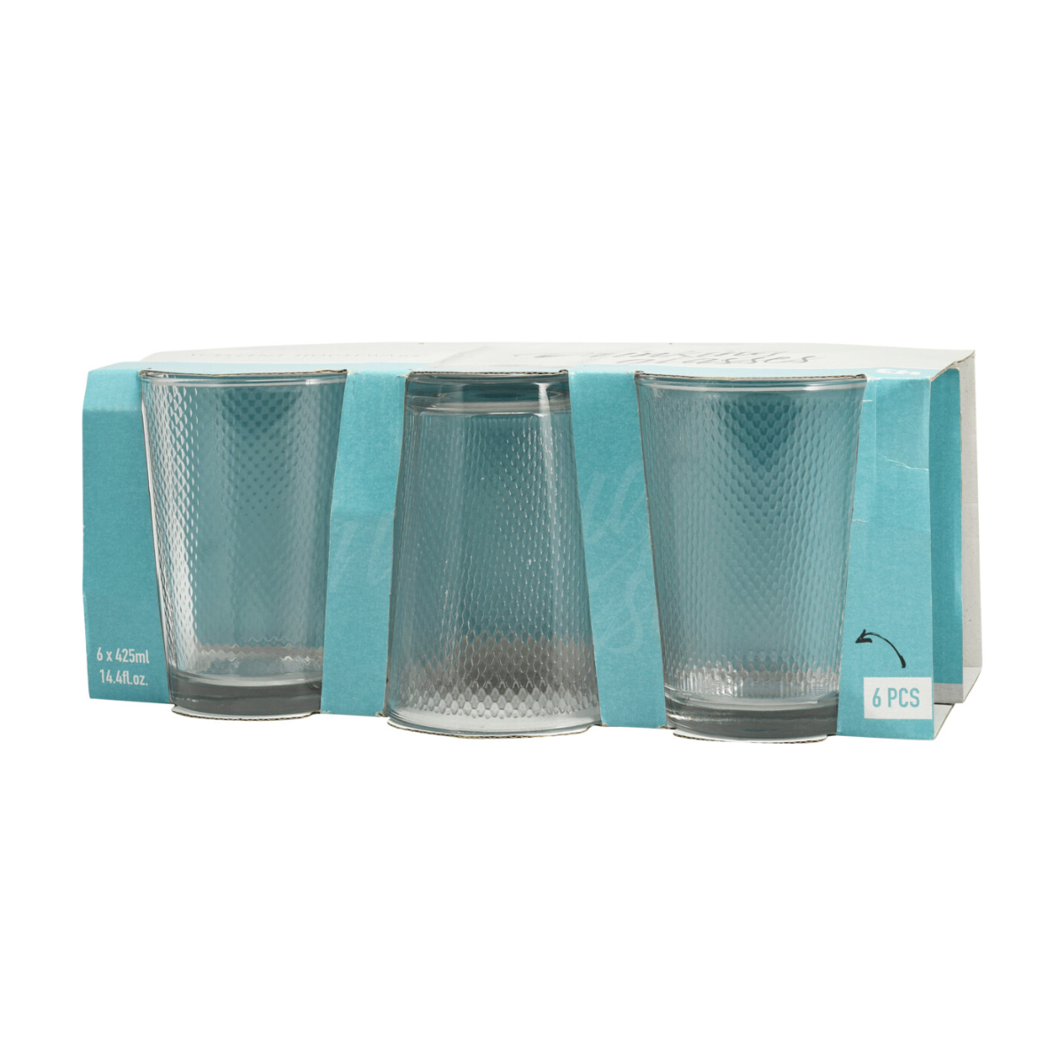 Ποτήρια Νερού 280ml (Σετ 6τμχ) K-M YE6000770