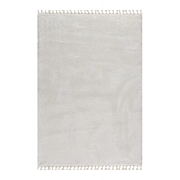 Χαλί (200x280) Polcarpet Silky Shaggy White