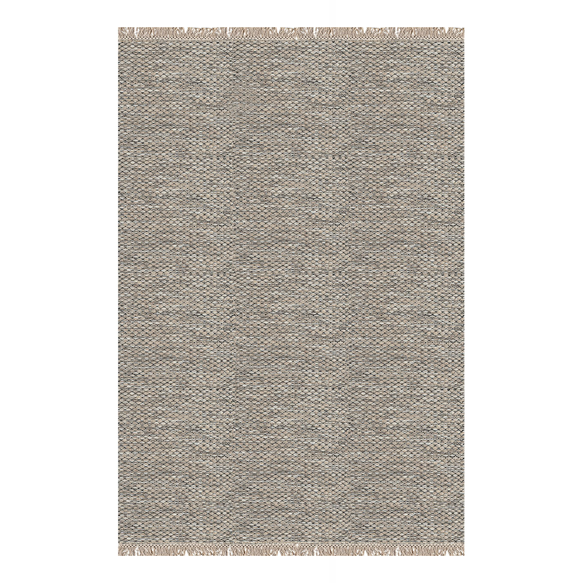 Χαλί (160x230) Polcarpet Wool Kilim Brown Black