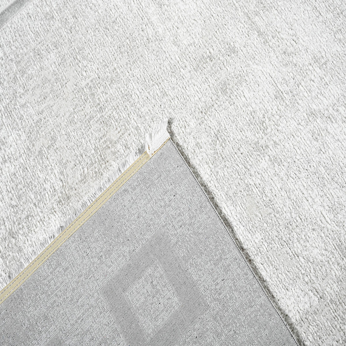 Χαλί (160X230) Polcarpet Platinum 6503 White Grey Χαλιά Σαλονιού Χειμερινά Spitishop