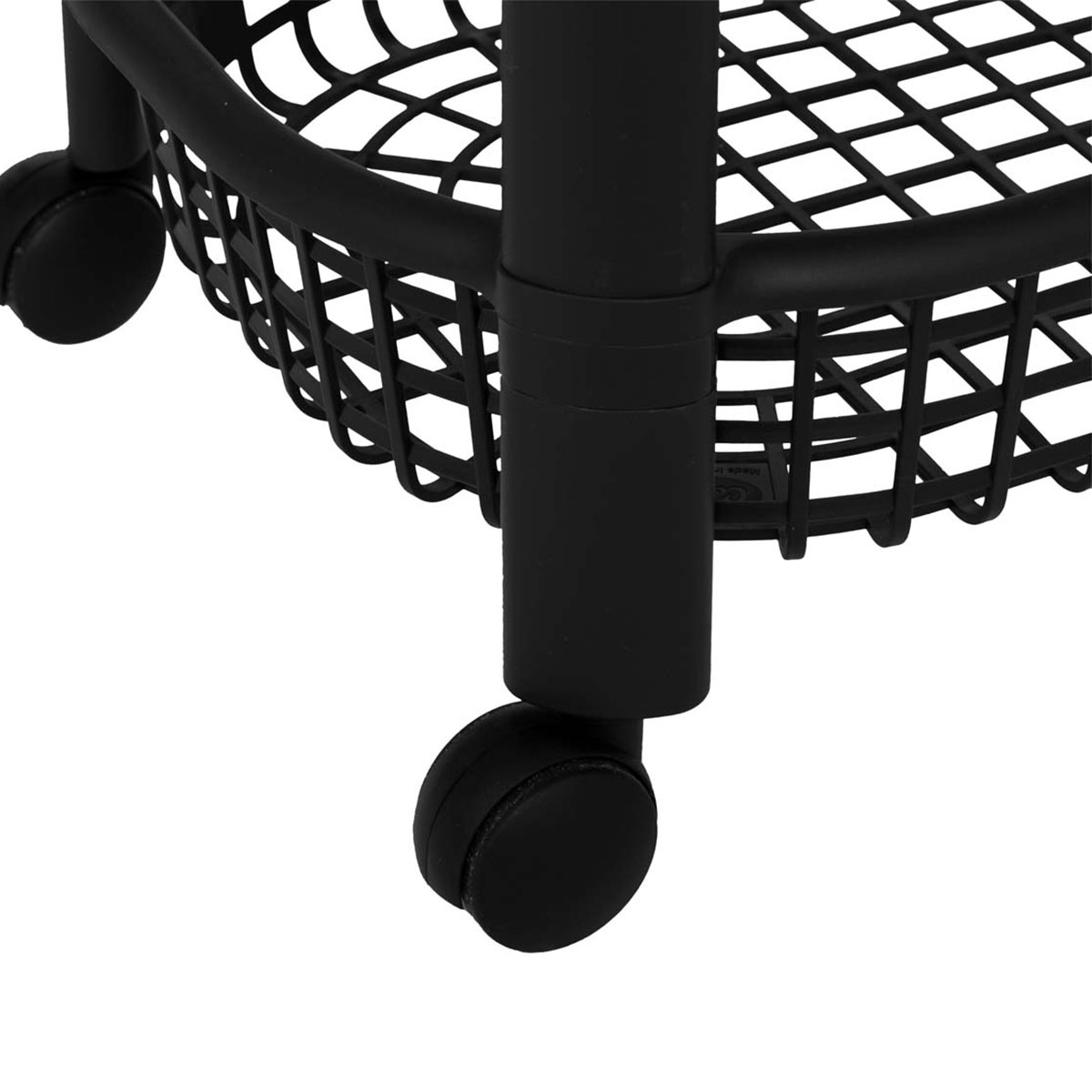 Τρόλεϊ Ραφιέρα 4 Θέσεων (46 5X25 5X79) F-V Basket Trolley Black 189990A Όσα Αγαπήσατε Περισσότερο Μόλις Ξαναήρθαν - Είναι Πάλι Εδώ τα Είδη Οργάνωσης 