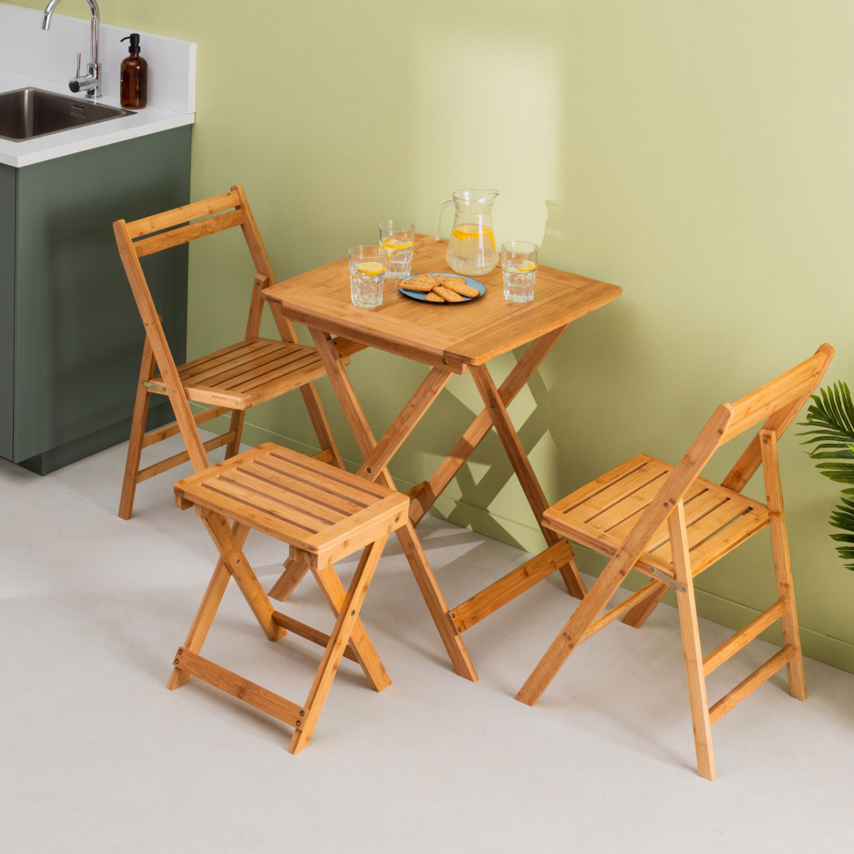 Πτυσσόμενο Σκαμπό (39 5X33 5X44) F-V Tabouret 186143 Έπιπλα Κουζίνας Spitishop