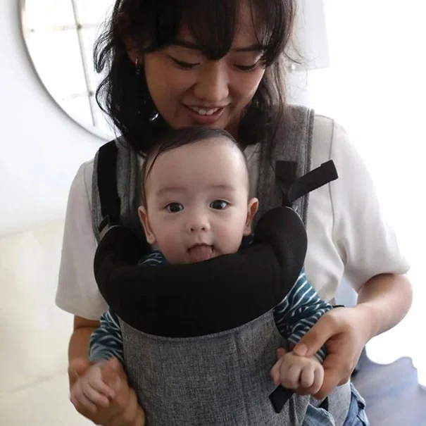 Μάρσιπος Κλασικός (3-12 Μηνών/Έως 15kg) Dreambaby Journey Grey BR78157
