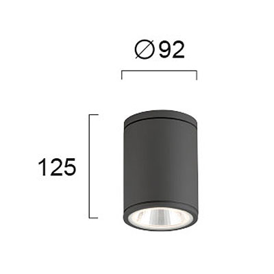 Σποτ Led Εξωτερικού Χώρου Viokef Maroco Grey 4199102 Φωτιστικά Οροφής Κρεμαστά Spitishop
