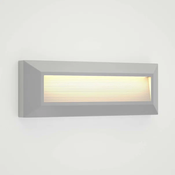 Απλίκα LED Εξωτερικού Χώρου Heronia HER-07 42-0012 Grey