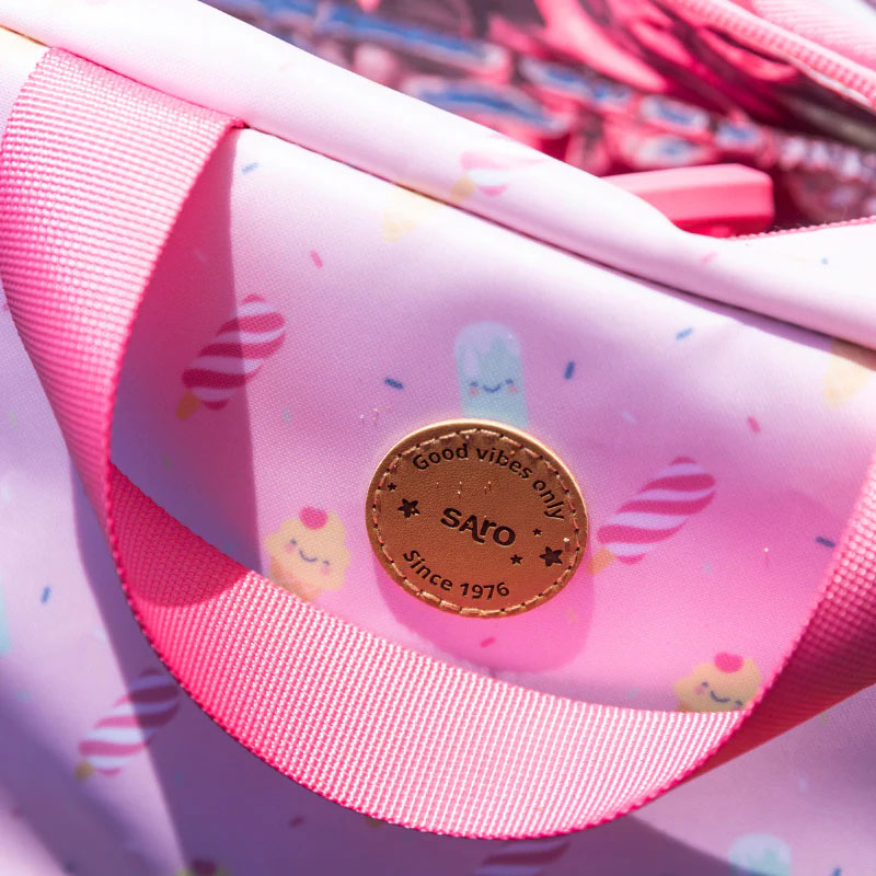 Ισοθερμική Τσάντα Φαγητού (24X10X19) Saro Ice Creams Pink 52506 Παιδικά Παιδικές Τσάντες Spitishop